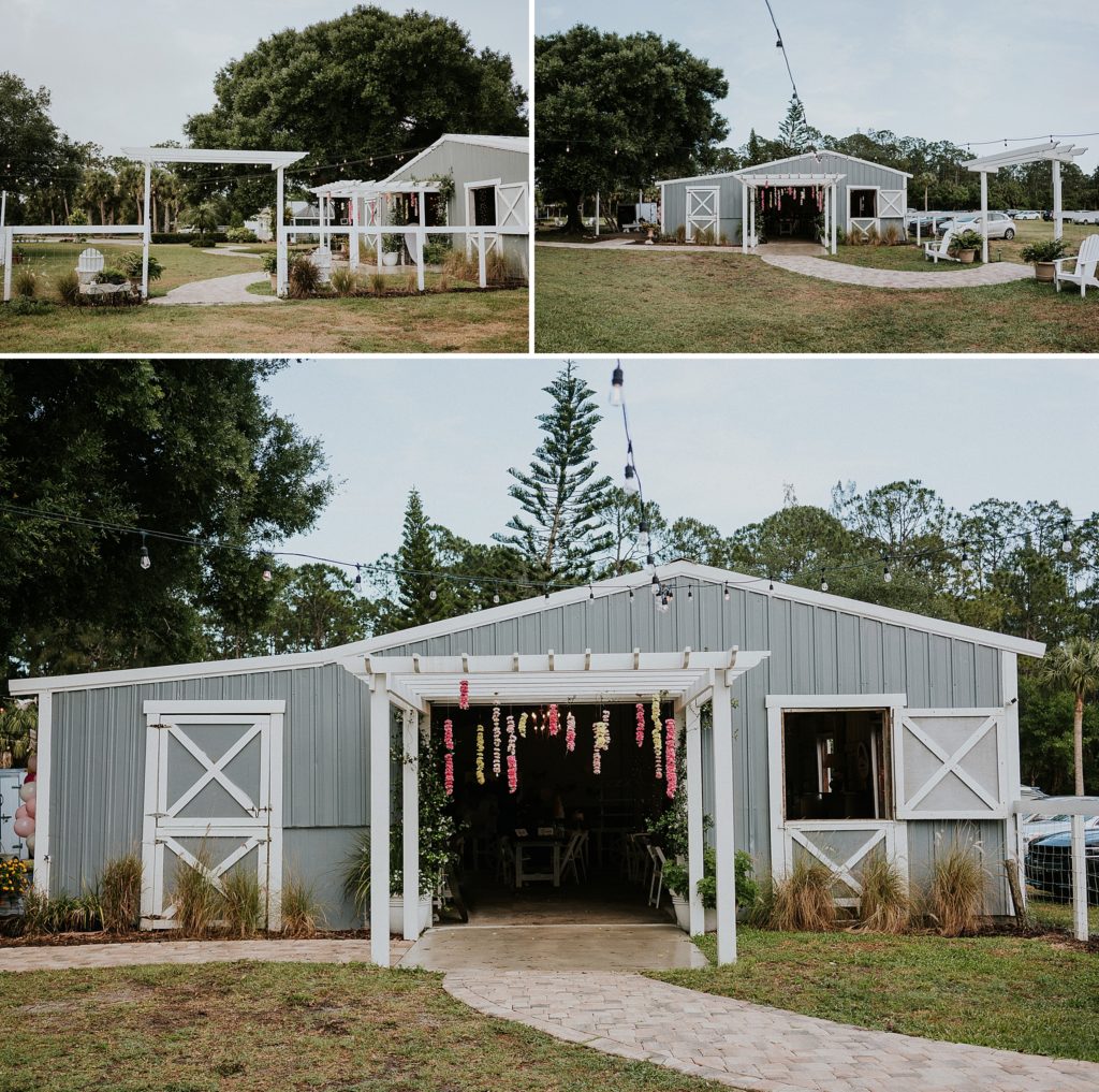 Rustic barn venue Twisted Oak Farm Vero Beach FL wedding photography