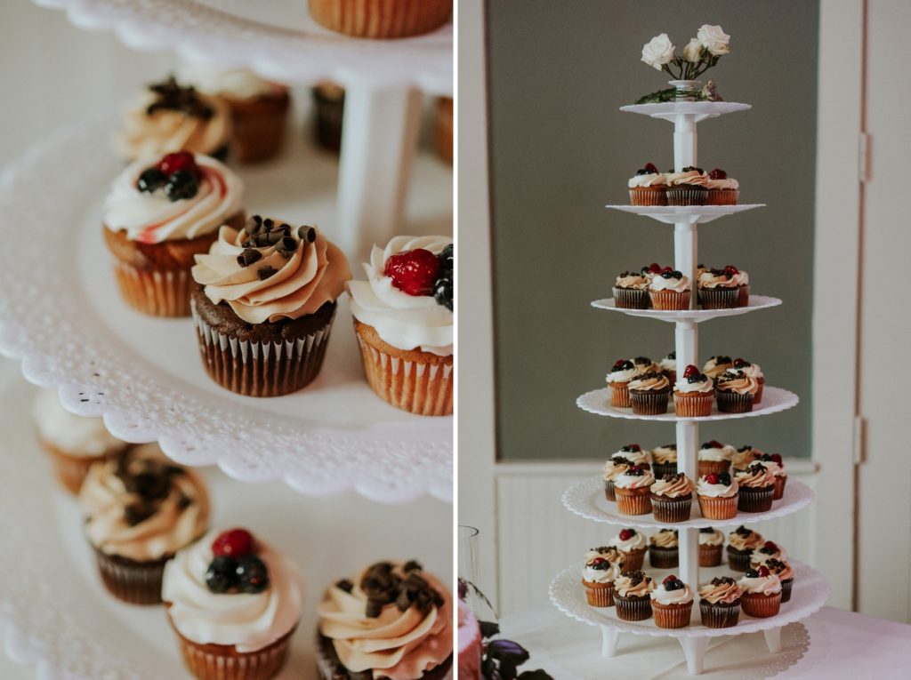Wedding mini cupcake stand