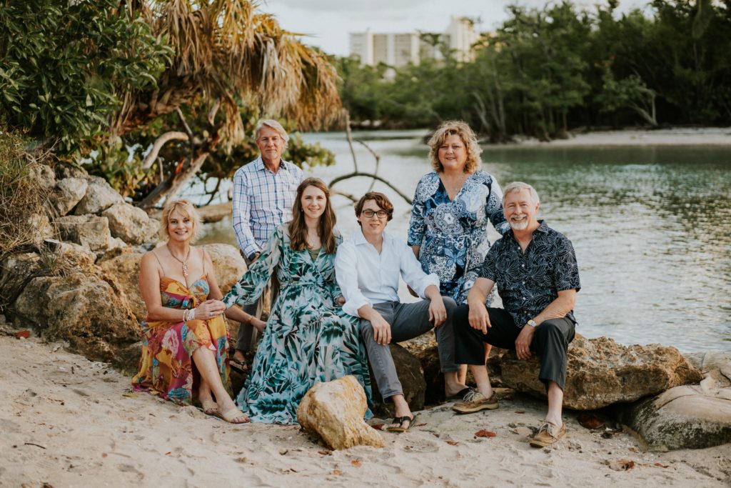 DuBois Park lagoon family photos Jupiter Florida wedding