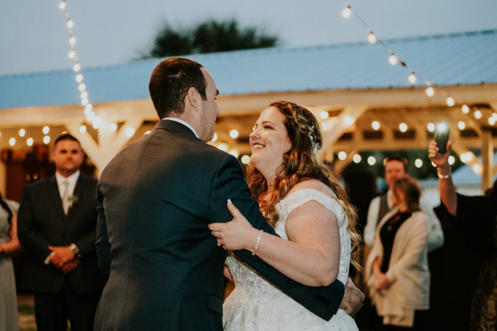 First dance wedding reception