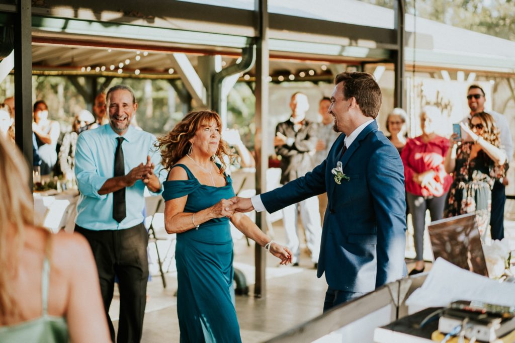 Kai Kai Farm FL wedding reception mother son dance