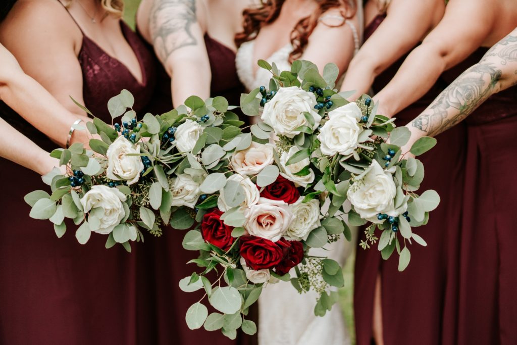 Bridal bouquets by Infinitely Yours Flowers
