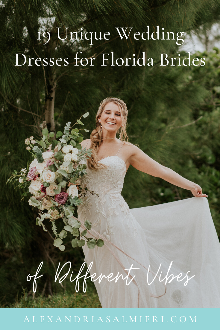 19 Unique Wedding Dresses for Florida Brides of Different Vibes