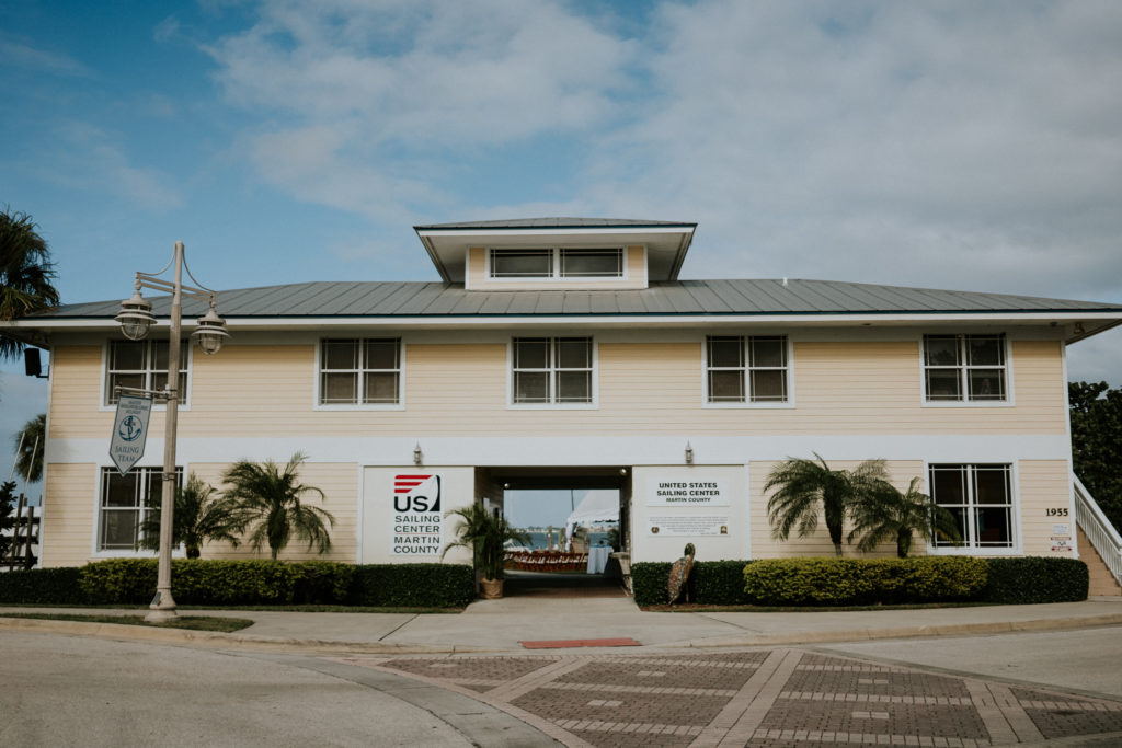 US Sailing Center Jensen Beach FL wedding photography